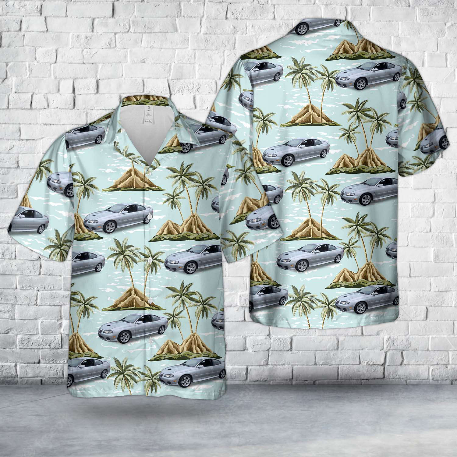 2005 Pontiac GTO Hawaiian Shirt Gift for Men Dad Father Gift for Men Dad Father