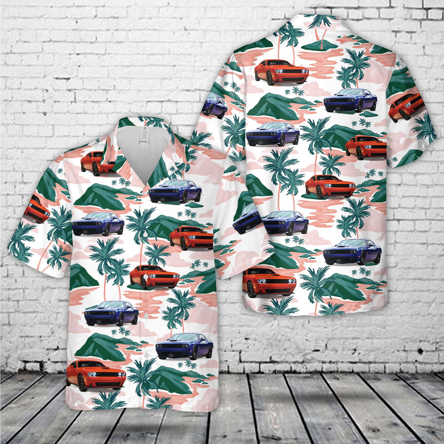 2021 Dodge Challenger R/T Auto MY21 Hawaiian Shirt Gift for Men Dad Father Gift for Men Dad Father