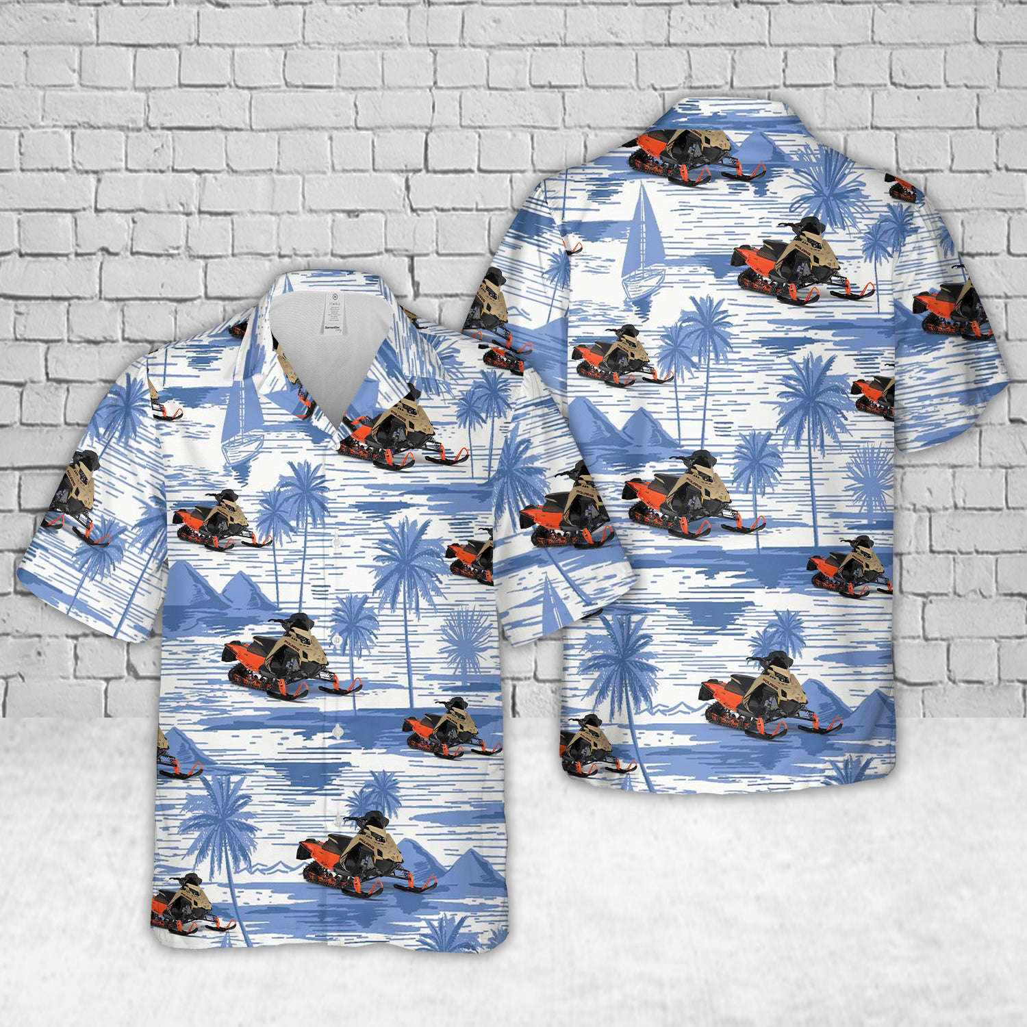2024 Polaris 850 Switchback Assault 146 snowmobile Hawaiian Shirt Gift for Men Dad Father Gift for Men Dad Father