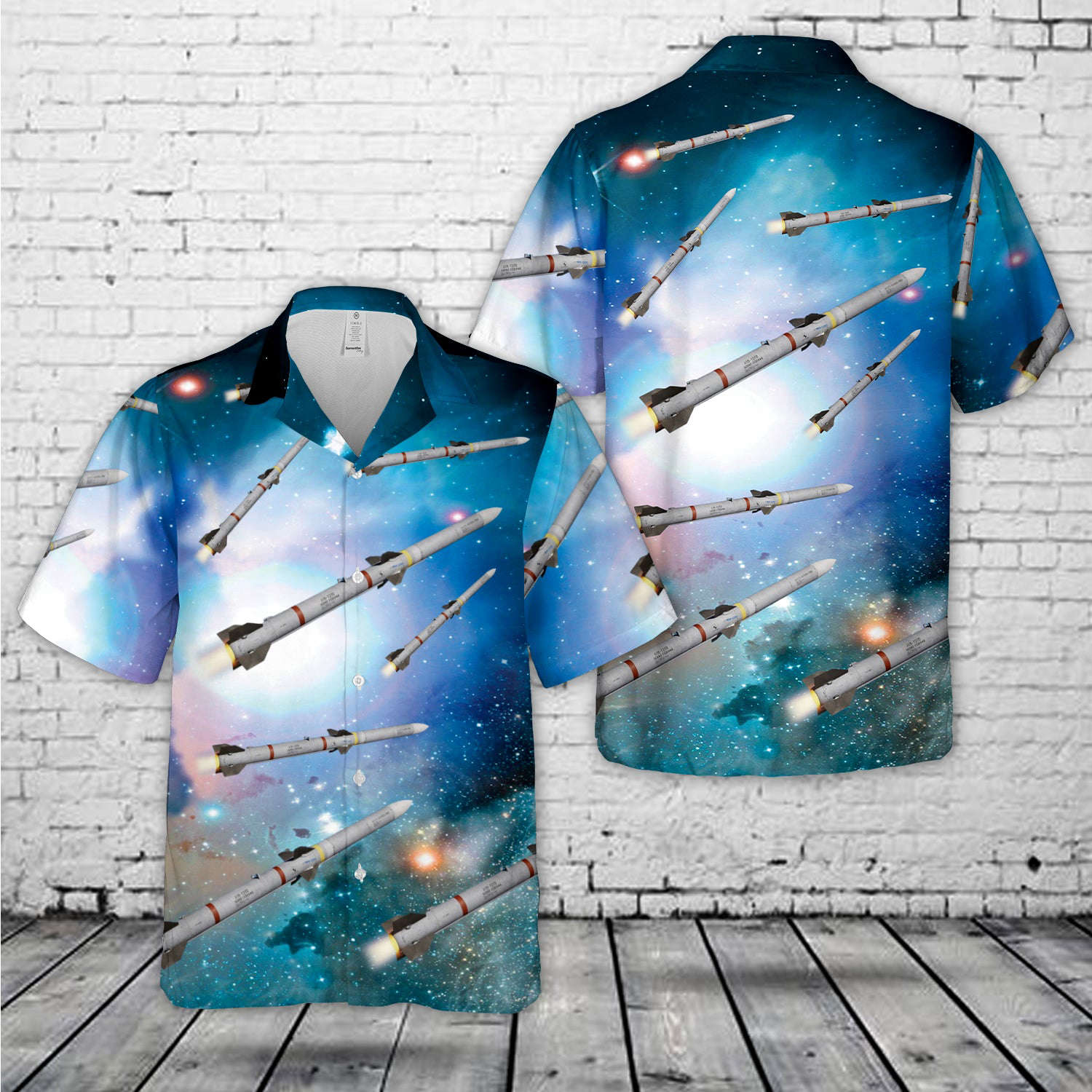 AIM-120 AMRAAM air to air missile Hawaiian Shirt Gift for Men Dad Father Gift for Men Dad Father