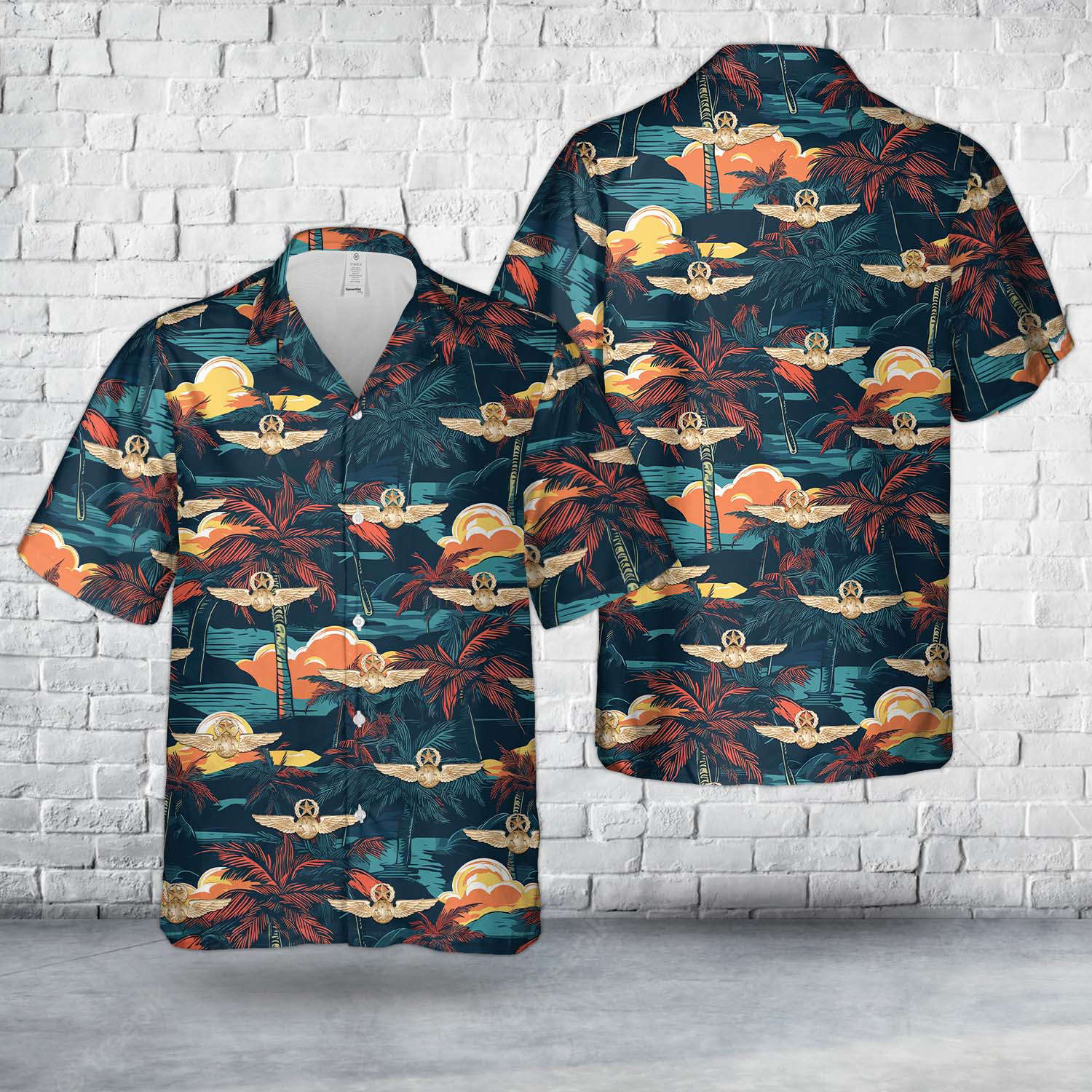 American Airlines Chief Pilot’s badge Hawaiian Shirt Gift for Men Dad Father Gift for Men Dad Father