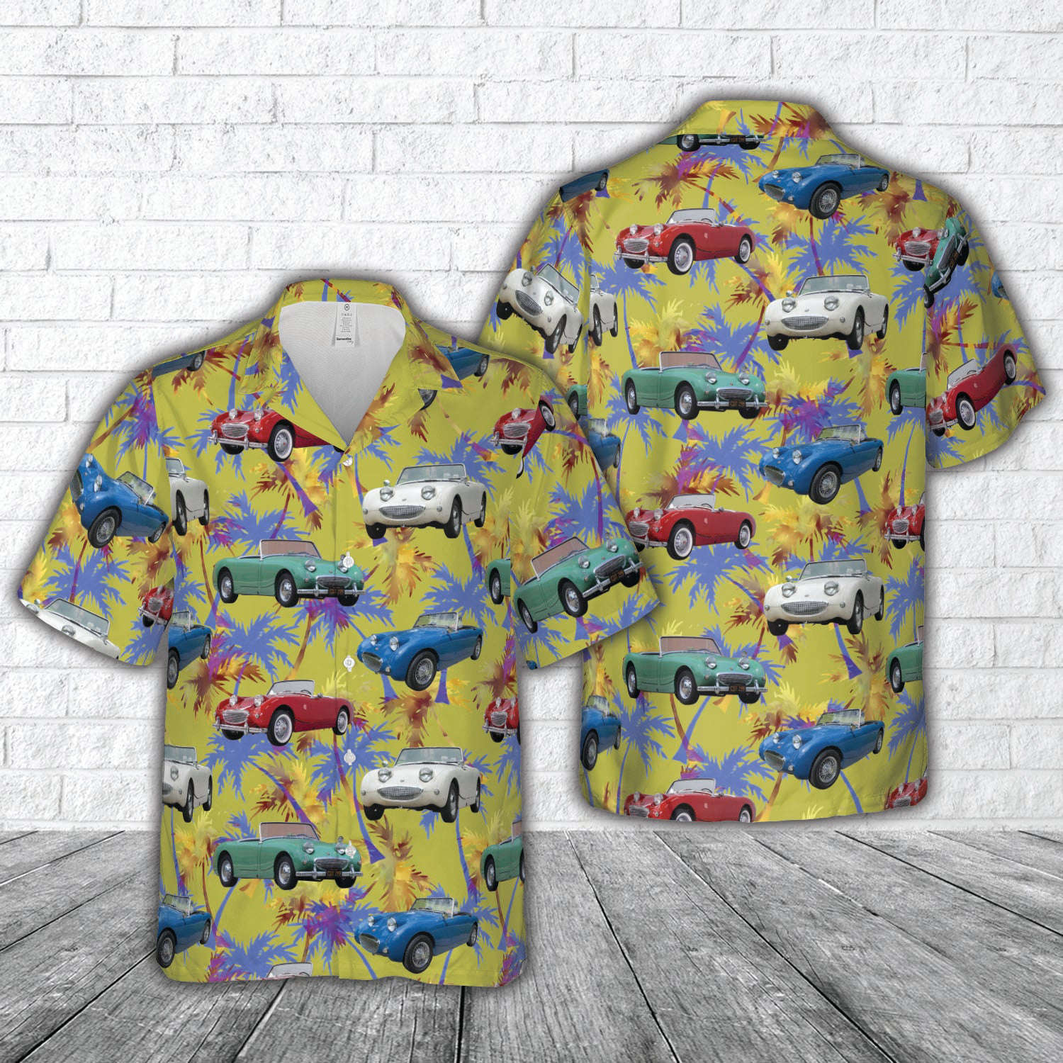 Austin-Healey Bugeye Sprite Hawaiian Shirt Gift for Men Dad Father Gift for Men Dad Father
