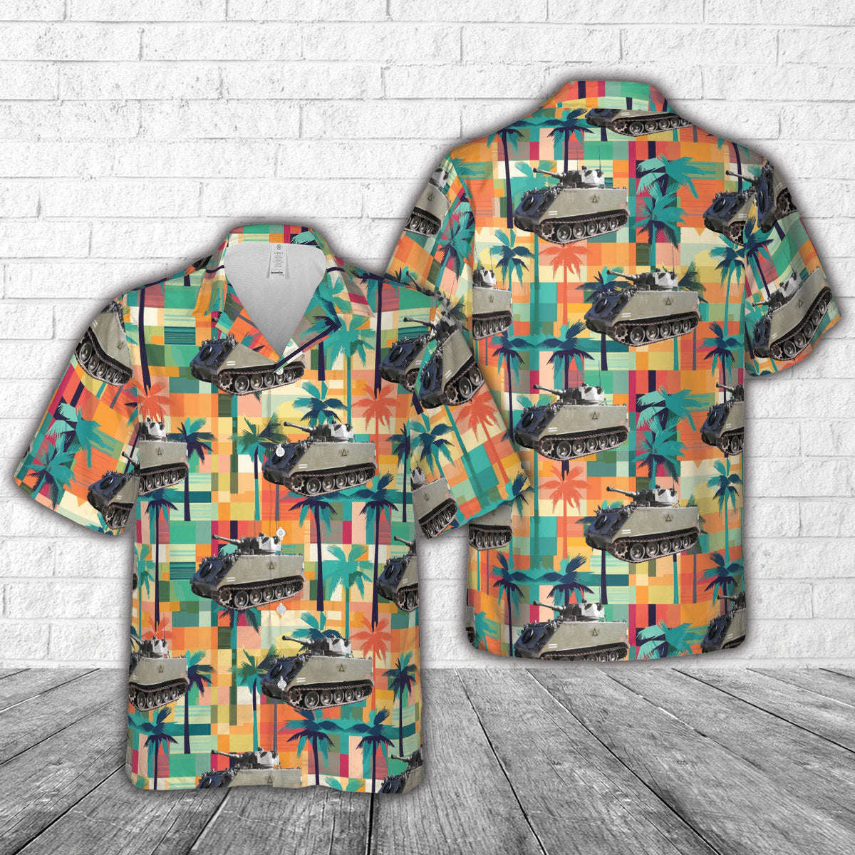Australian Army M113A1 FSV Hawaiian Shirt Gift for Men Dad Father Gift for Men Dad Father
