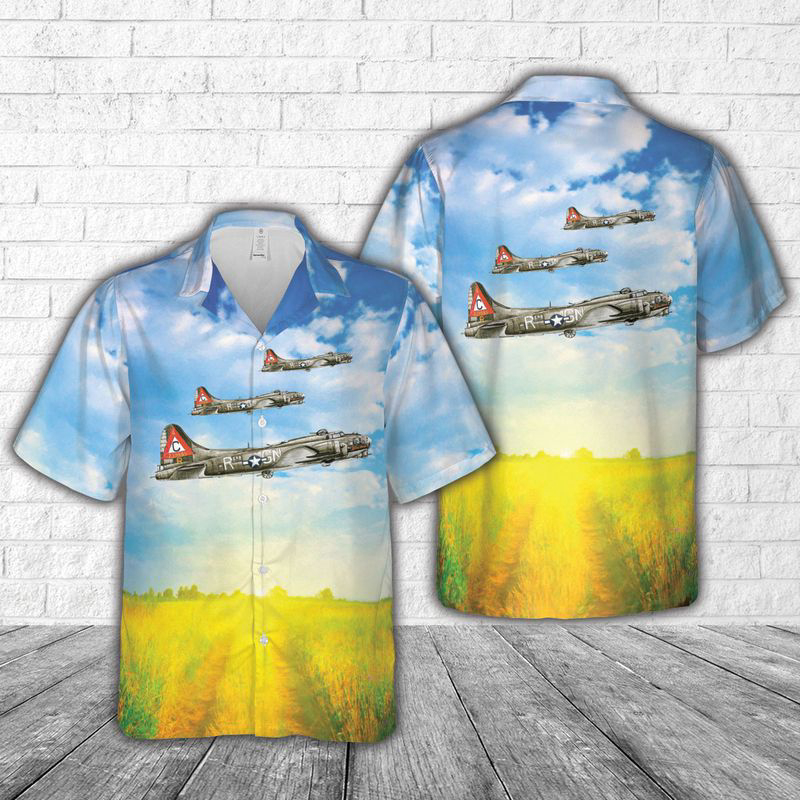 B-17 Sweet Rose O’Grady Flying Fortress airplane Hawaiian Shirt Gift for Men Dad Father Gift for Men Dad Father