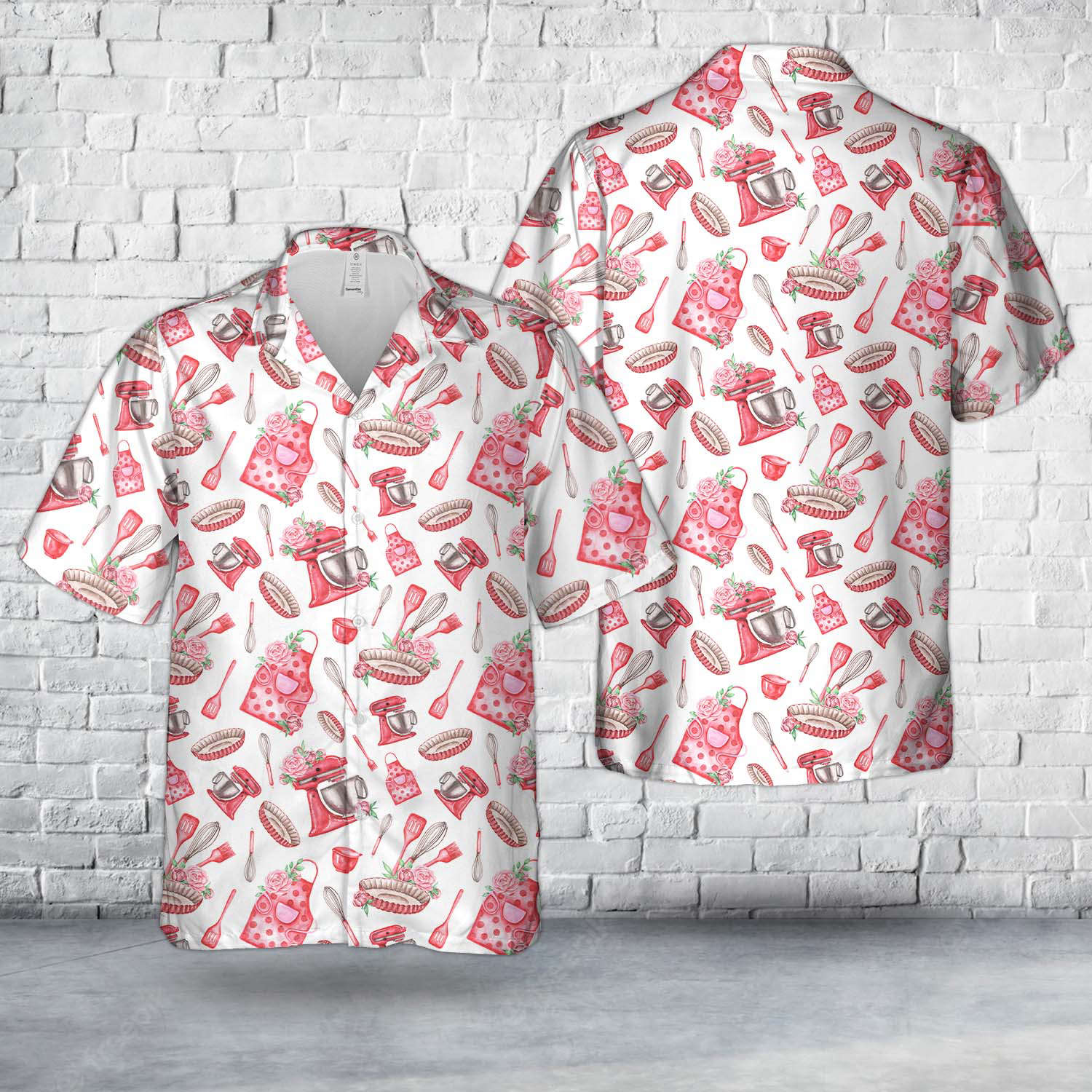 Baking Seamless Hawaiian Shirt Gift for Men Dad Father Gift for Men Dad Father
