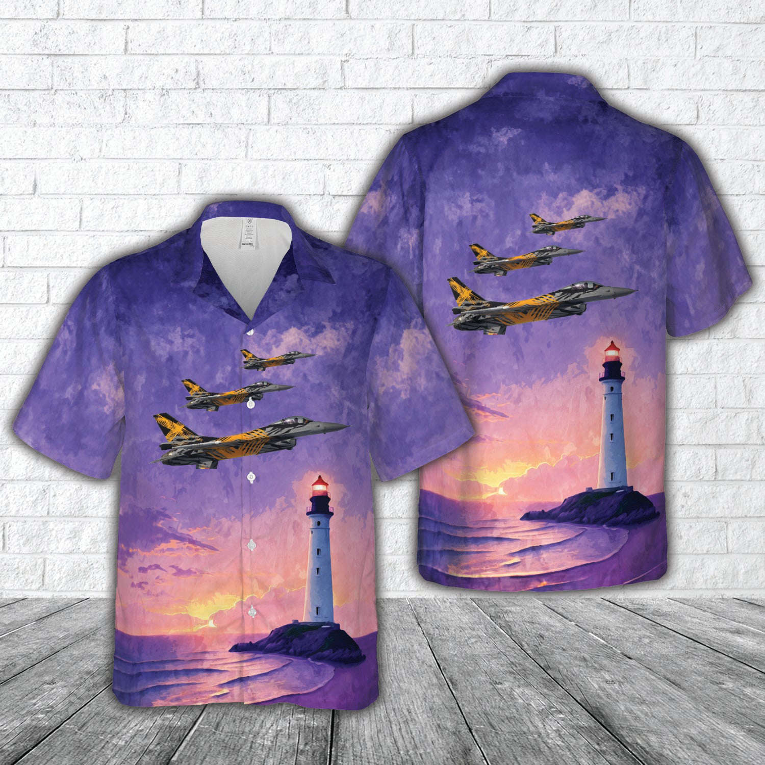 Belgian Air Component FA-136, F-16AM, X-TIGER, 31 Tiger Squadron Hawaiian Shirt Gift for Men Dad Father Gift for Men Dad Father