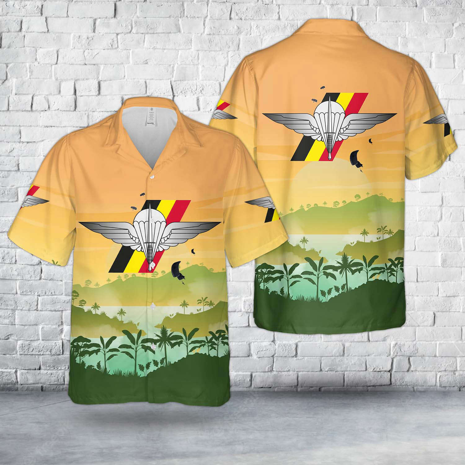 Belgian Army Special Operations Regiment Hawaiian Shirt Gift for Men Dad Father Gift for Men Dad Father