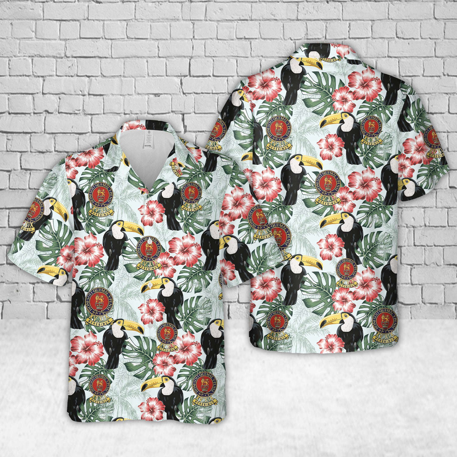 British Army, 15th/19th The King’s Royal Hussars Hawaiian Shirt Gift for Men Dad Father Gift for Men Dad Father