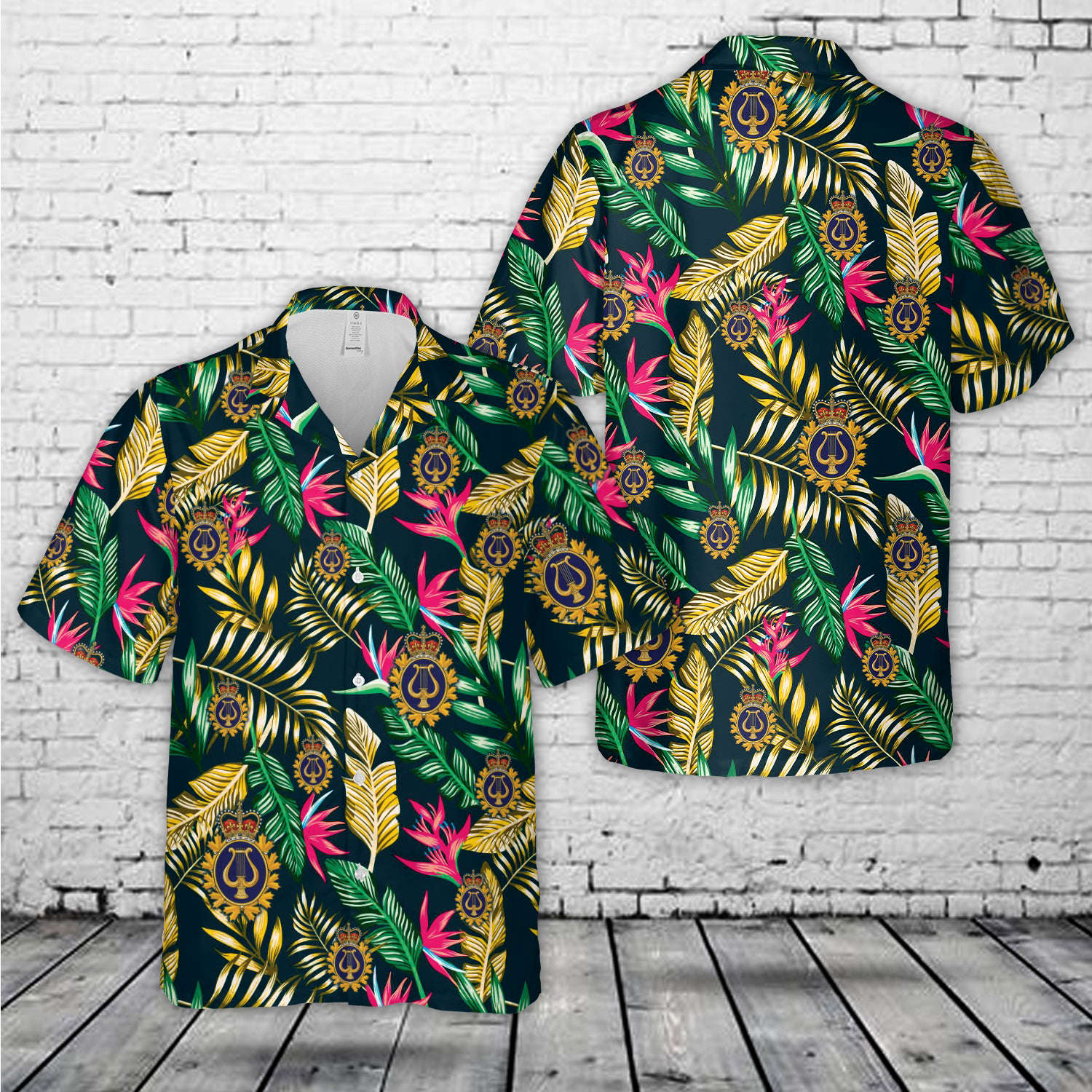 Canadian Armed Forces Music Branch Hawaiian Shirt Gift for Men Dad Father Gift for Men Dad Father