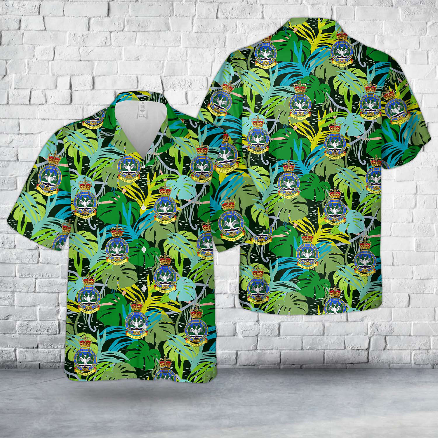 Canadian Army, 35 Signal Regiment Hawaiian Shirt Gift for Men Dad Father Gift for Men Dad Father