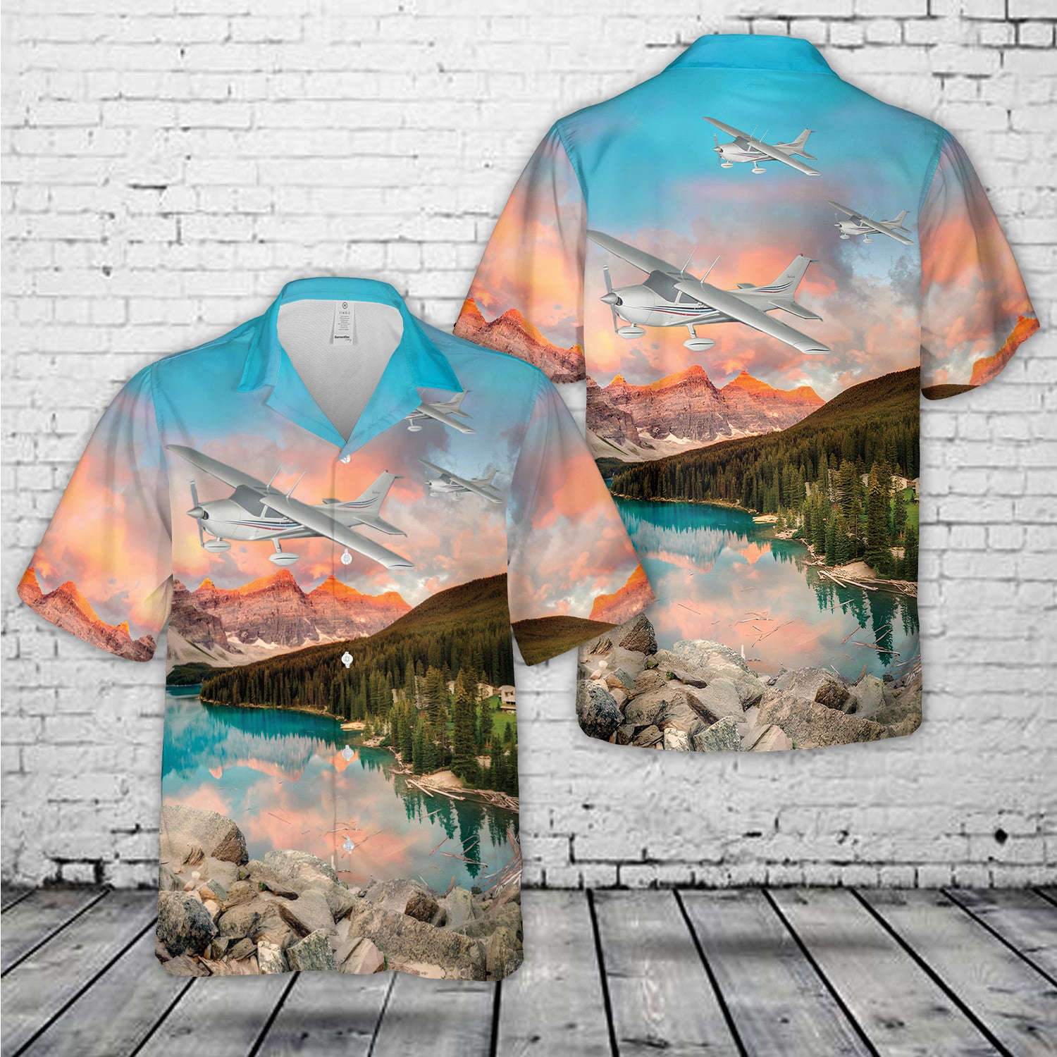 Cessna 172 Skyhawk Skylane Hawaiian Shirt Gift for Men Dad Father Gift for Men Dad Father