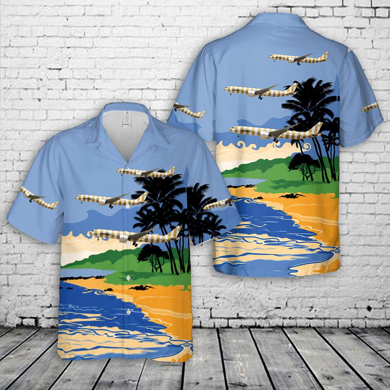 Condor Flugdienst Airbus A330-941 Hawaiian Shirt Gift for Men Dad Father Gift for Men Dad Father