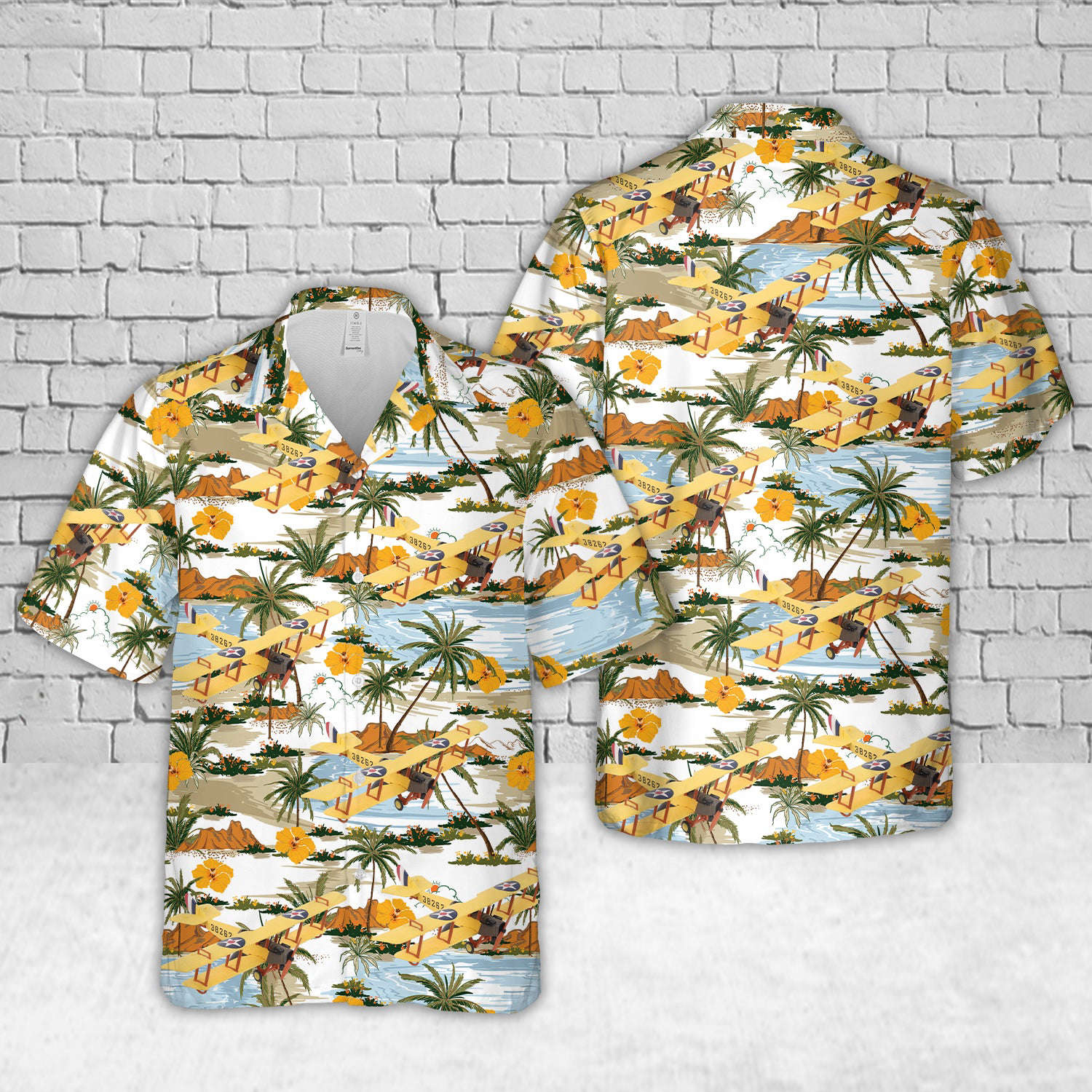 Curtiss JN-4 Jenny U.S. Air Mail Service Hawaiian Shirt Gift for Men Dad Father Gift for Men Dad Father
