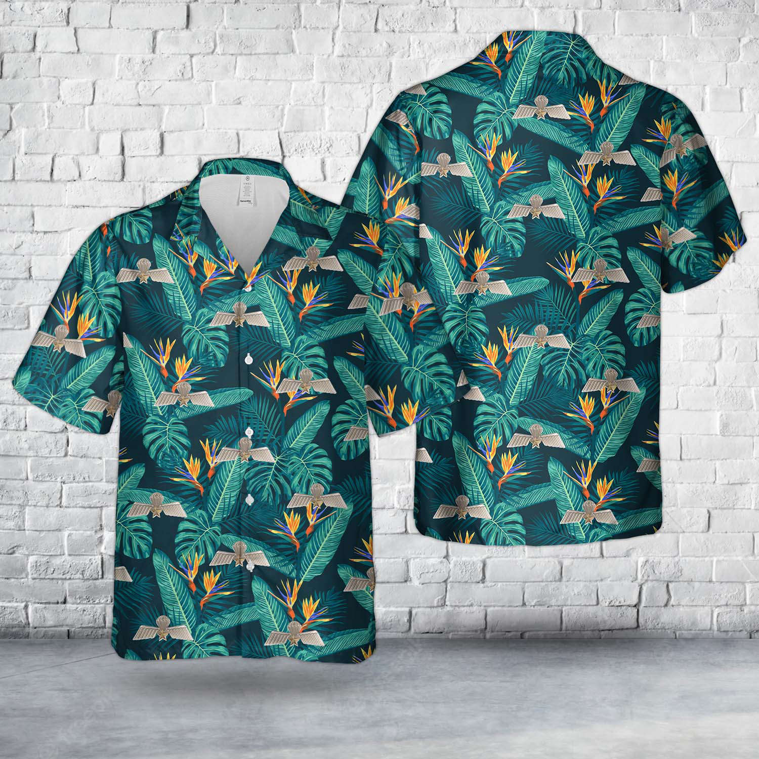 Dutch Army Jump Wings Hawaiian Shirt Gift for Men Dad Father Gift for Men Dad Father