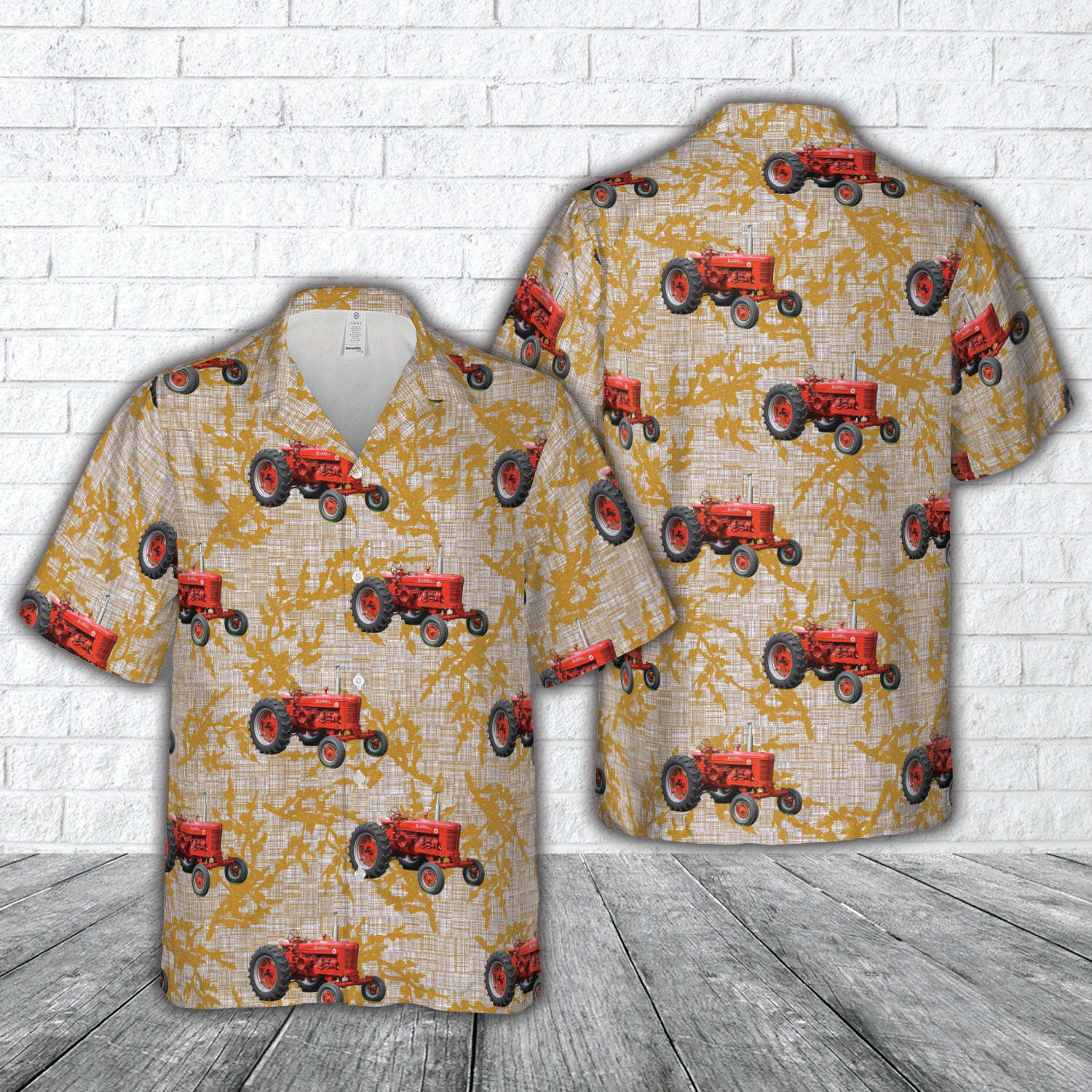 Farmall Super M Tractor Hawaiian Shirt Gift for Men Dad Father Gift for Men Dad Father