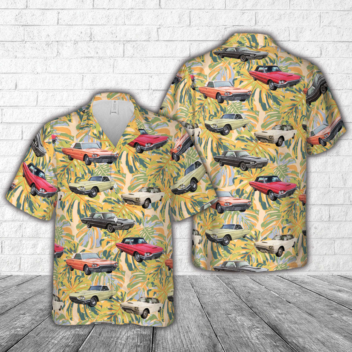 Ford Thunderbird 1964 Hawaiian Shirt Gift for Men Dad Father Gift for Men Dad Father