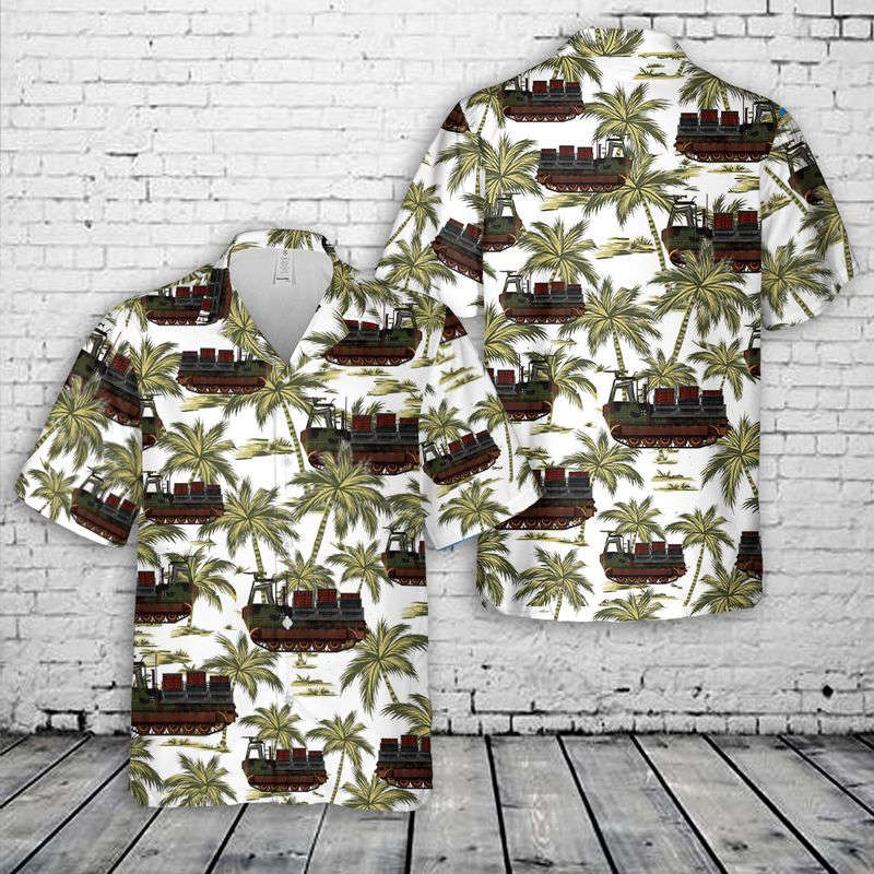 German Army Bundeswehr M548A1 Skorpion minelayer Hawaiian Shirt Gift for Men Dad Father Gift for Men Dad Father