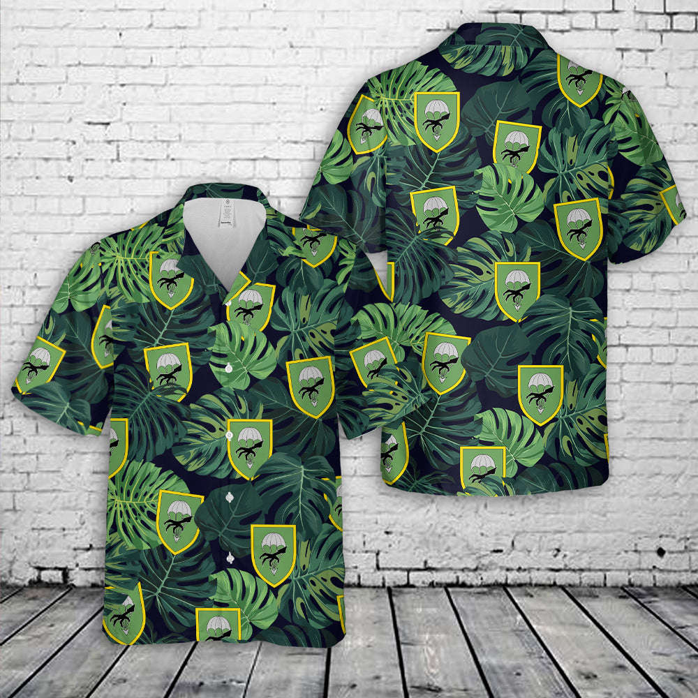 German Bundeswehr Fallschirmjägerbataillon 272 (FschJgBtl 272) Hawaiian Shirt Gift for Men Dad Father Gift for Men Dad Father