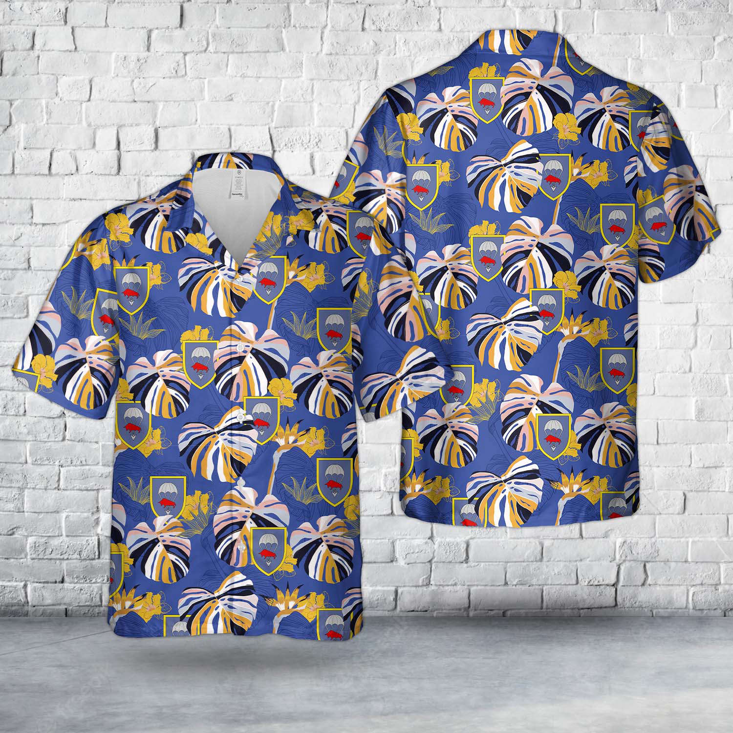 German Bundeswehr Fallschirmjägerbataillon 314 (FschJgBtl 314) Hawaiian Shirt Gift for Men Dad Father Gift for Men Dad Father