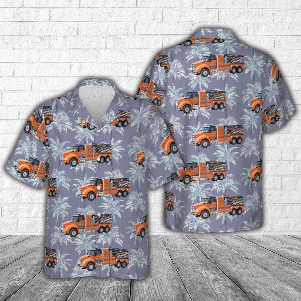 Granite Falls, Minnesota, Granite Falls Fire Department Hawaiian Shirt Gift for Men Dad Father Gift for Men Dad Father