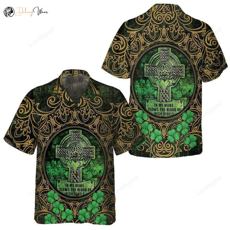 Hawaiian Aloha Shirts for St Patrick s Day: Embrace the Irish Rebel Spirit!