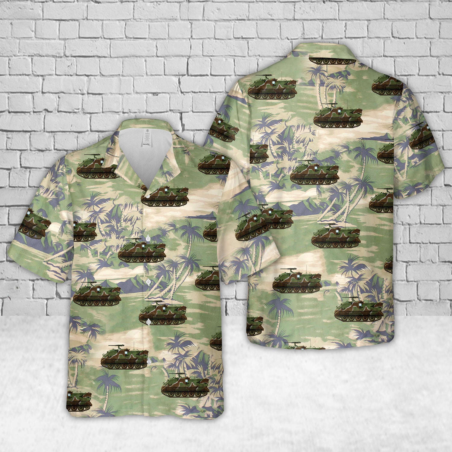 Hellenic Army M113A2 Hawaiian Shirt Gift for Men Dad Father Gift for Men Dad Father