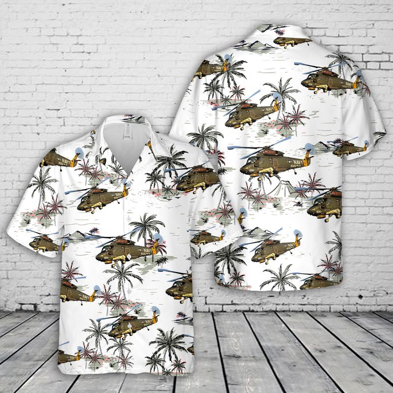 Kaman SH-2 Seasprite Hawaiian Shirt Gift for Men Dad Father Gift for Men Dad Father