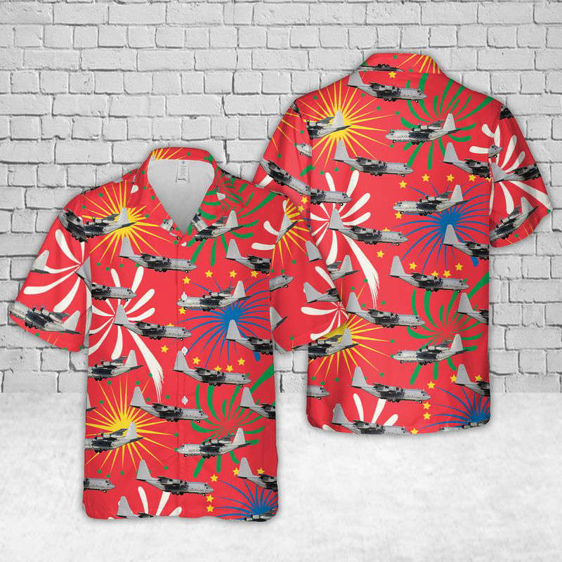 KC-130T Hercules USMC Hawaiian Shirt Gift for Men Dad Father Gift for Men Dad Father
