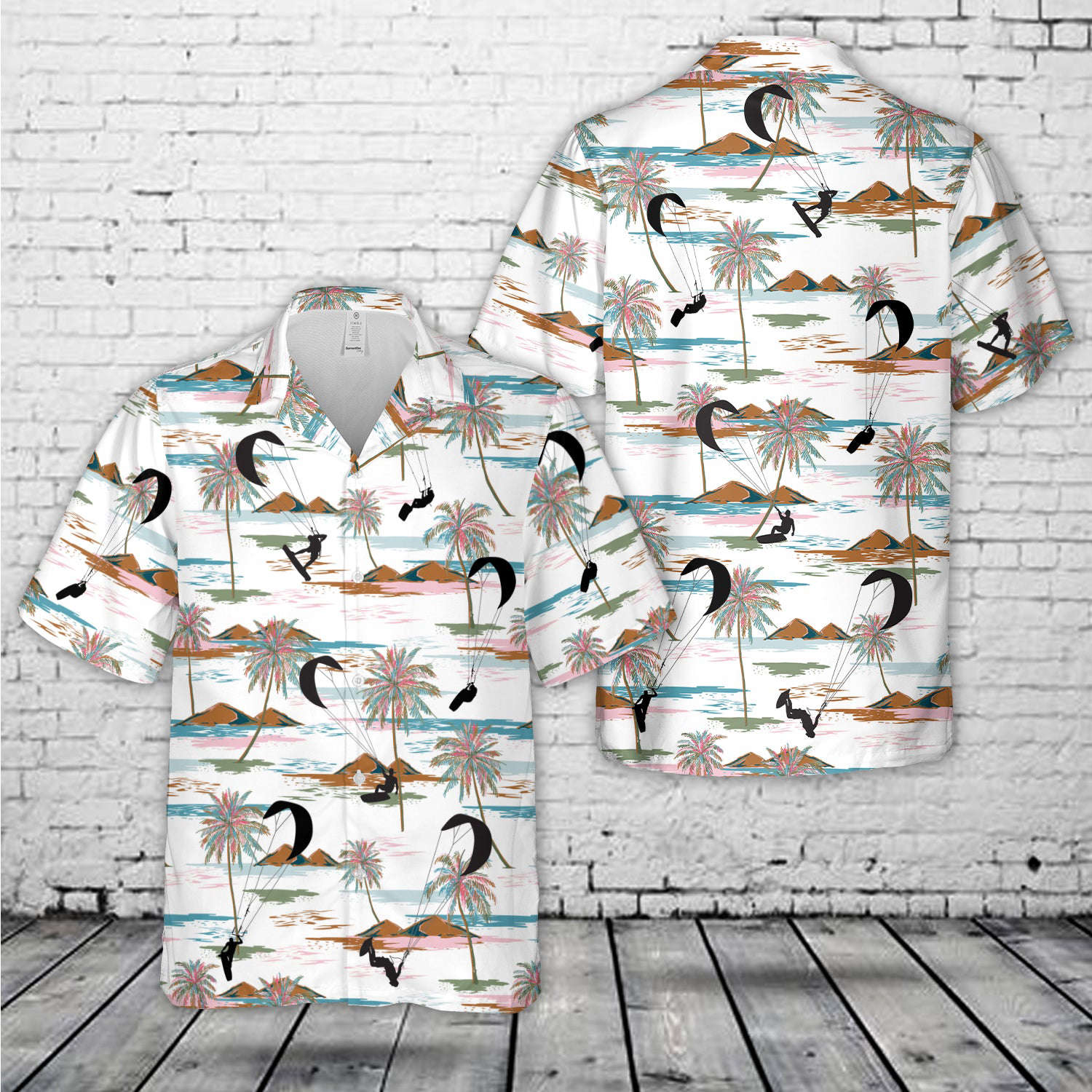 Kitesurfing Hawaiian Shirt Gift for Men Dad Father Gift for Men Dad Father
