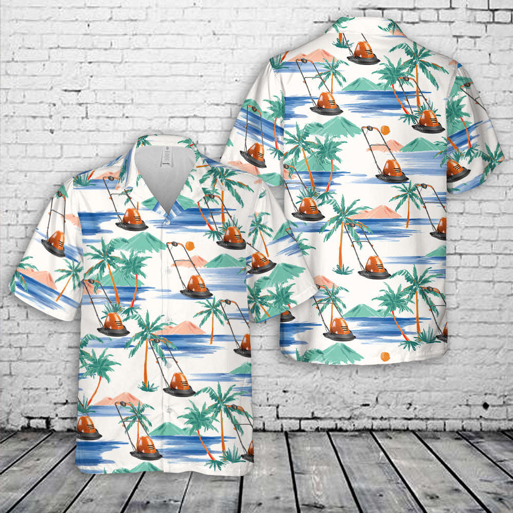 Lawn Mower Flymo Turbo Lite 250 Hawaiian Shirt Gift for Men Dad Father Gift for Men Dad Father