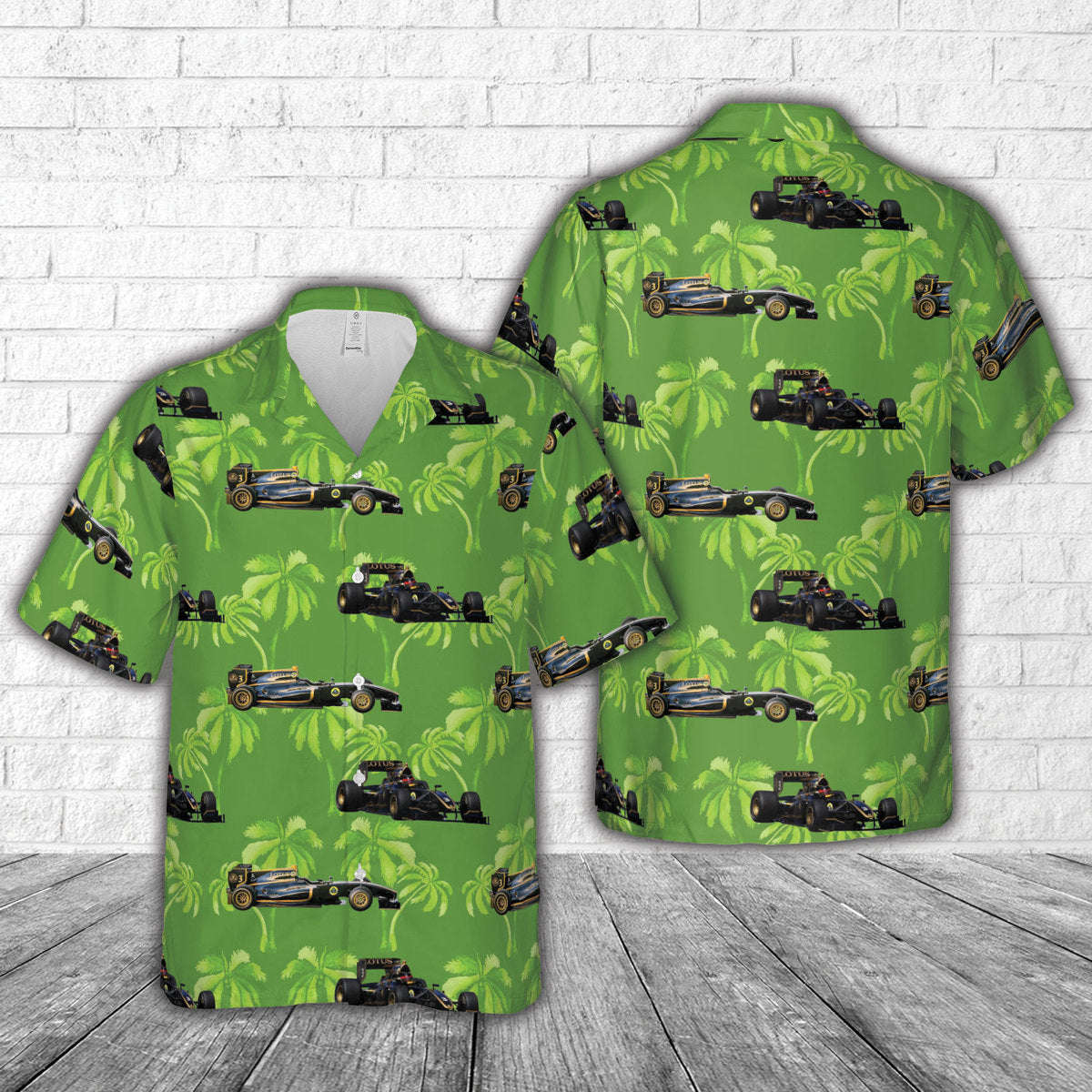 Lotus T 125 Formula 1 Hawaiian Shirt Gift for Men Dad Father Gift for Men Dad Father