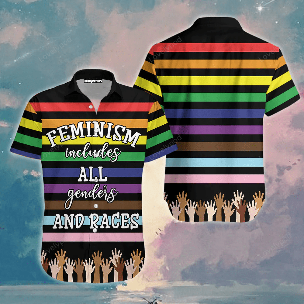 Love Wins Pride Month Aloha Hawaiian Shirt Gift for Men Dad Fathers – Men & Women