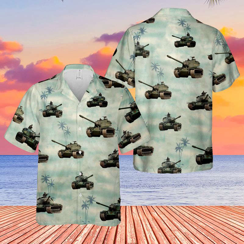 M103 (heavy tank) Hawaiian Shirt Gift for Men Dad Father Gift for Men Dad Father