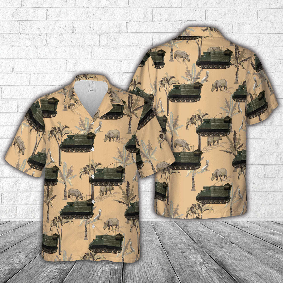 M557 Command Post, US Army in Vietnam, 1969 Hawaiian Shirt Gift for Men Dad Father Gift for Men Dad Father