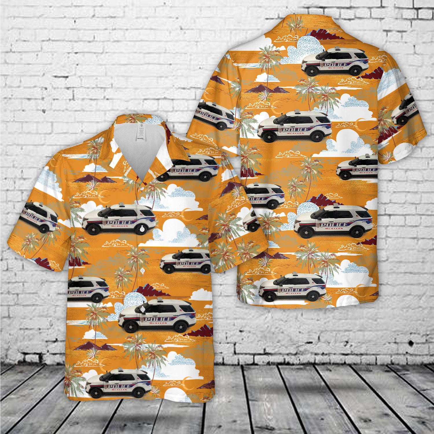 McAllen ISD Police Department, McAllen, Texas Hawaiian Shirt Gift for Men Dad Father Gift for Men Dad Father