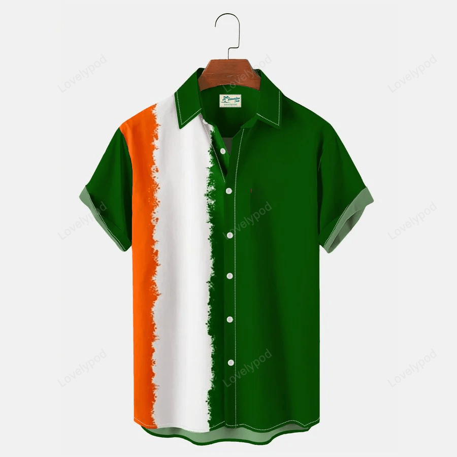Shop Men s St Patrick s Hawaiian Shirt Gift for Men Dad Fathers Clover Gnome – Perfect St Patrick s Day Gifts