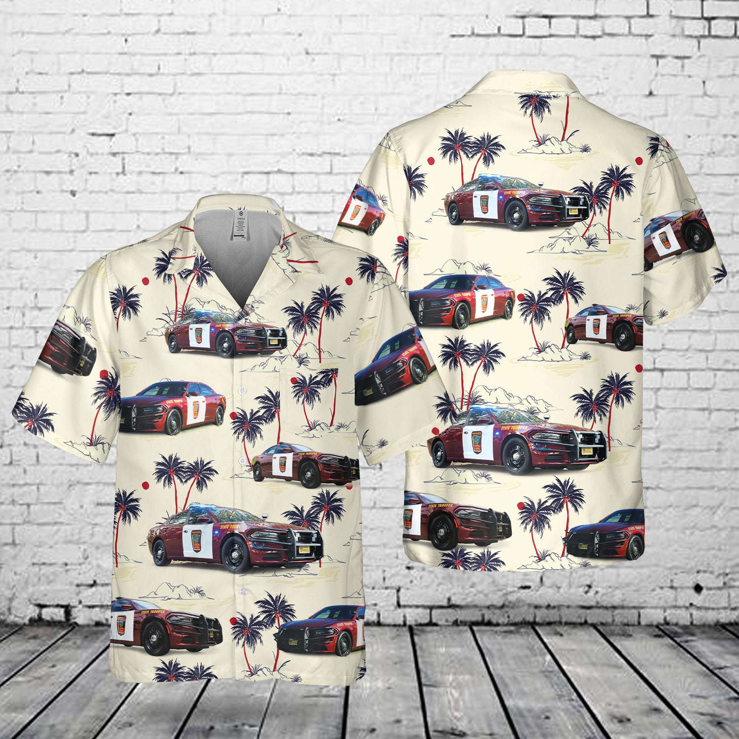 Minnesota State Patrol Pocket Hawaiian Shirt Gift for Men Dad Father Gift for Men Dad Father