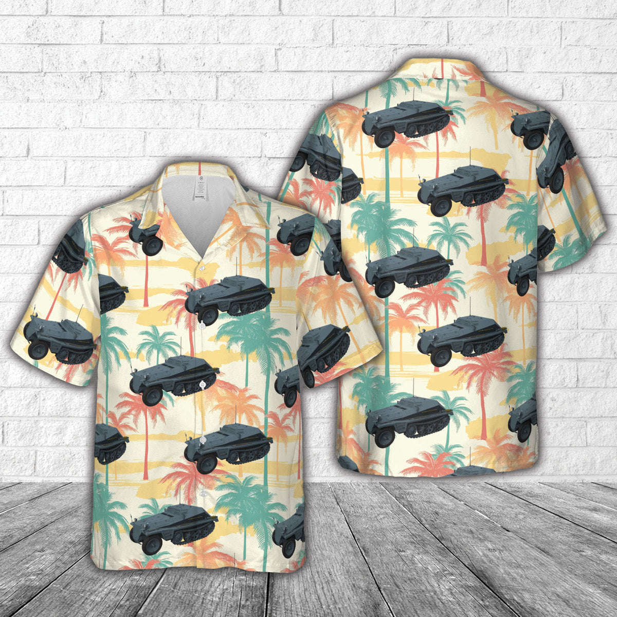 Nazi Germany Sd.Kfz. 252 Hawaiian Shirt Gift for Men Dad Father Gift for Men Dad Father
