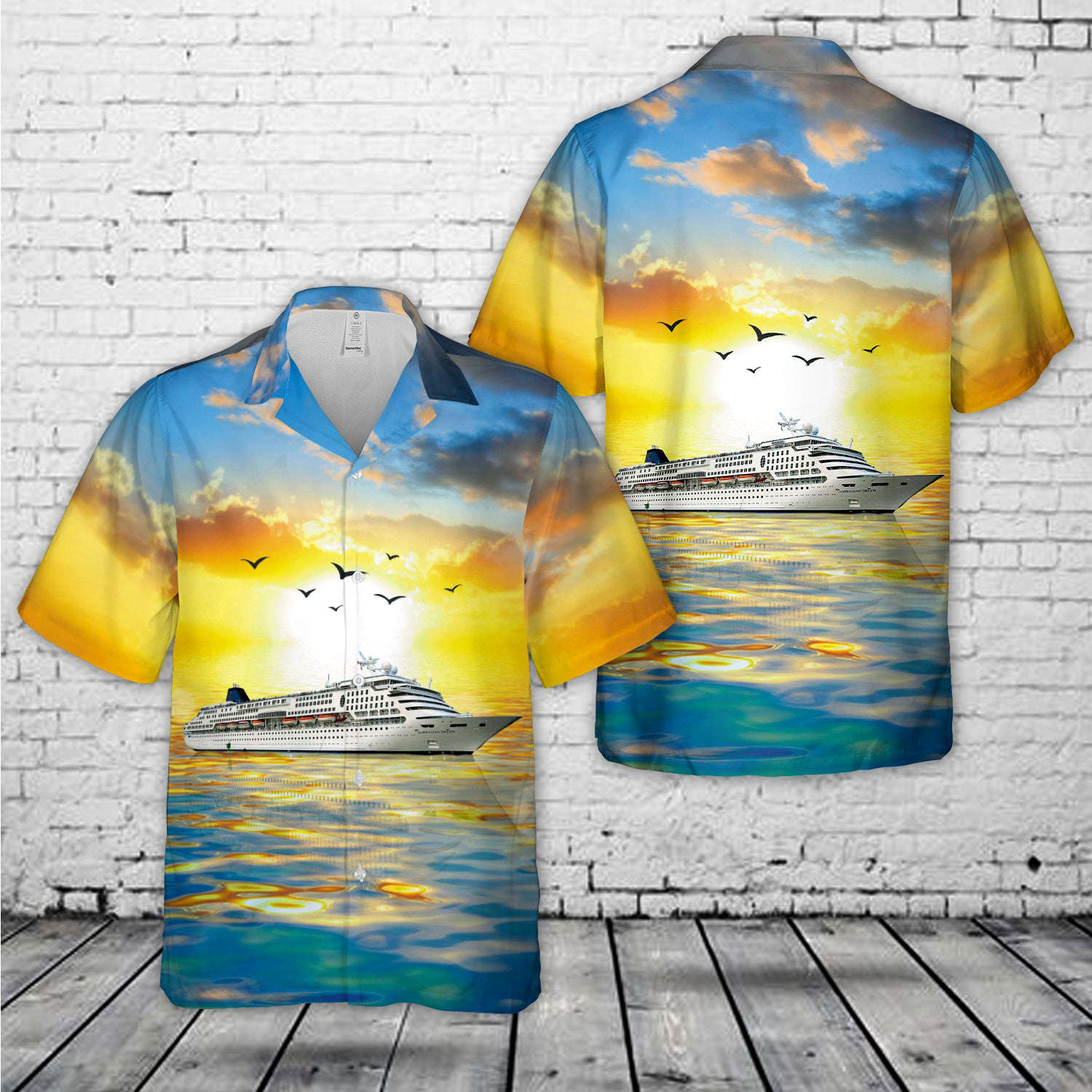 Norwegian Cruise Line MV Dreamward Hawaiian Shirt Gift for Men Dad Father Gift for Men Dad Father