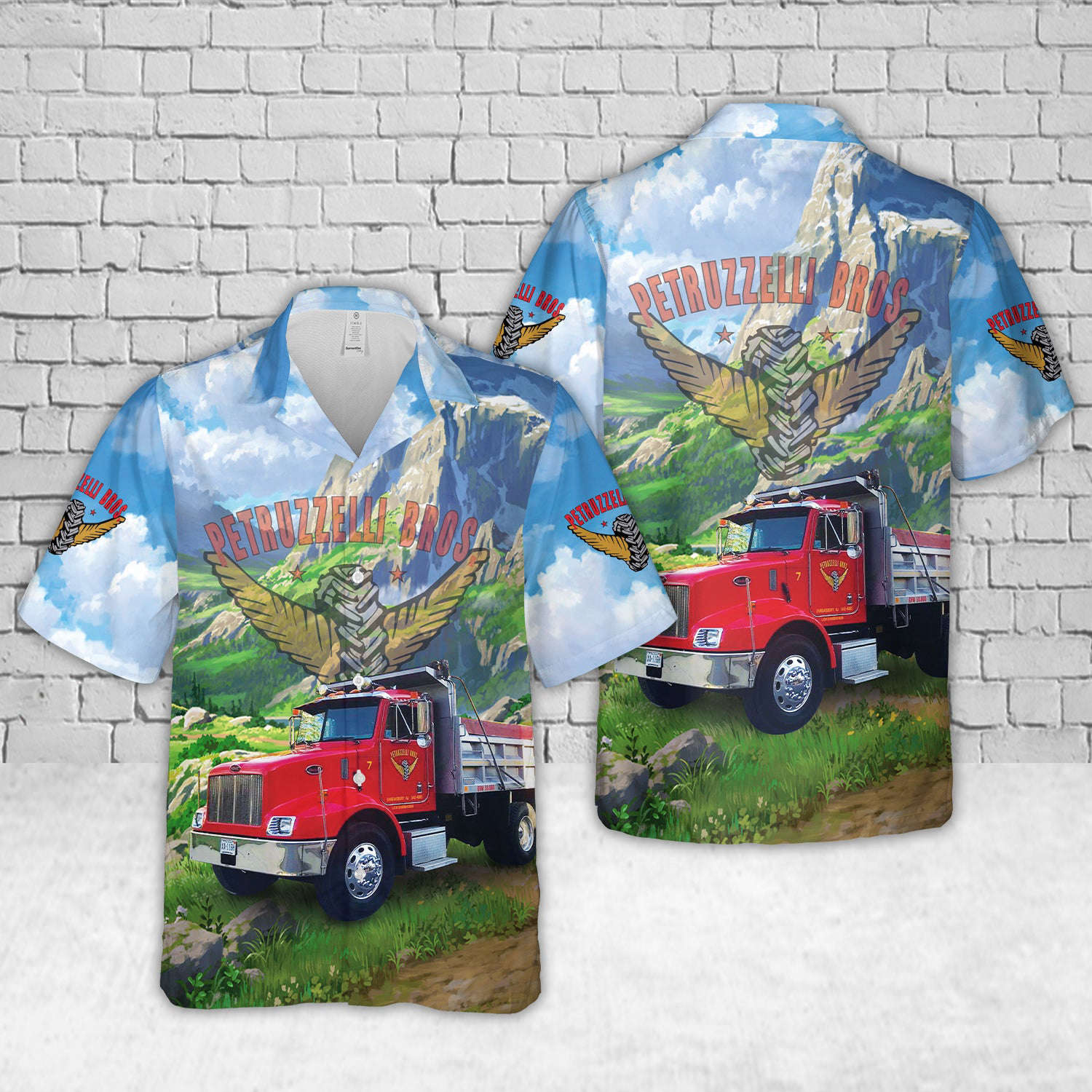 Petruzzelli Brothers Hawaiian Shirt Gift for Men Dad Father Gift for Men Dad Father