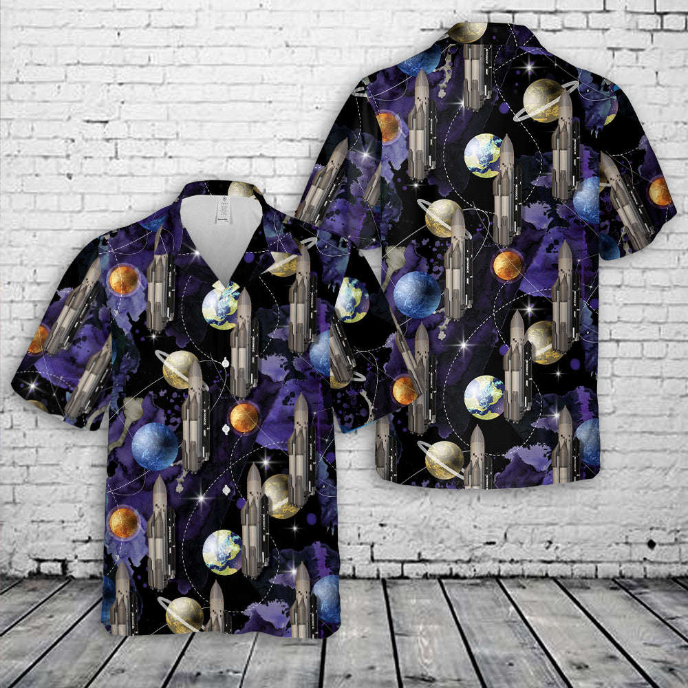 Polyus 1987 Spacecraft Rocket Hawaiian Shirt Gift for Men Dad Father Gift for Men Dad Father