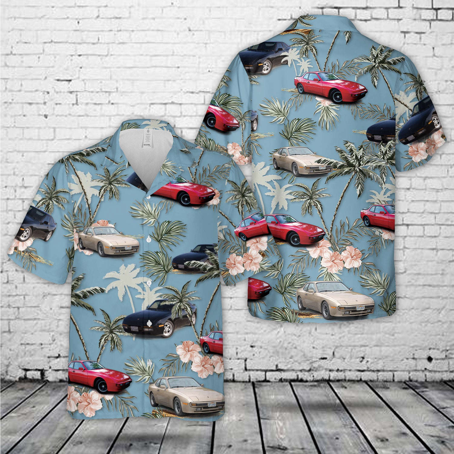 Porsche 944 Hawaiian Shirt Gift for Men Dad Father Gift for Men Dad Father