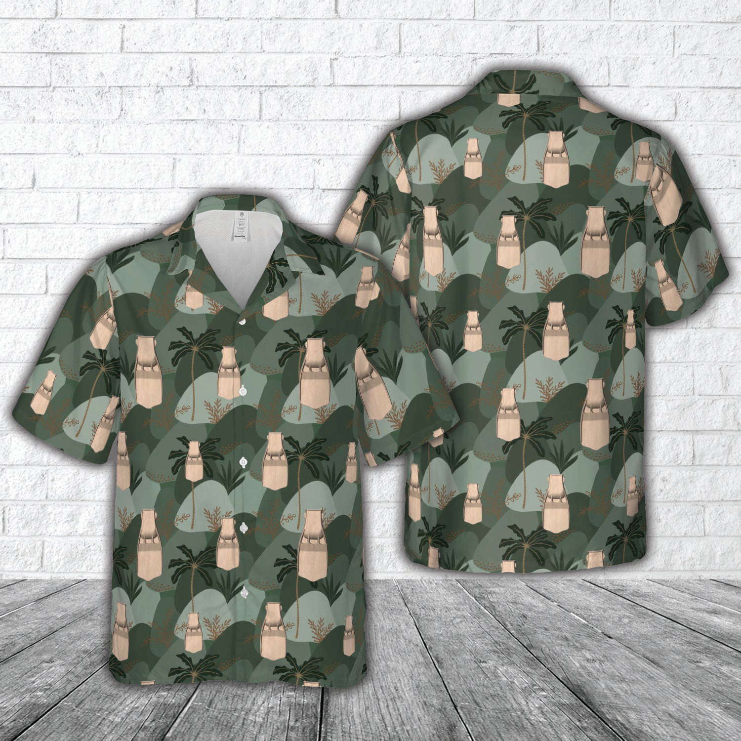 Rescue Swimmer Fin Hawaiian Shirt Gift for Men Dad Father Gift for Men Dad Father