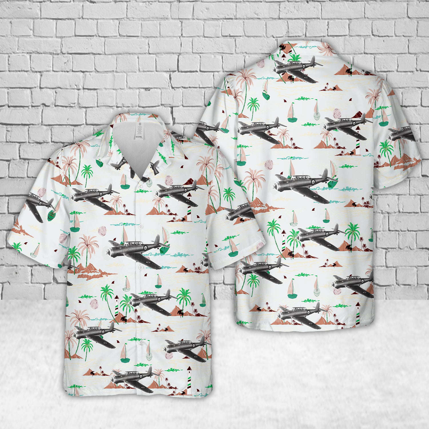 Royal Air Force Blackburn Skua In WWII Hawaiian Shirt Gift for Men Dad Father Gift for Men Dad Father