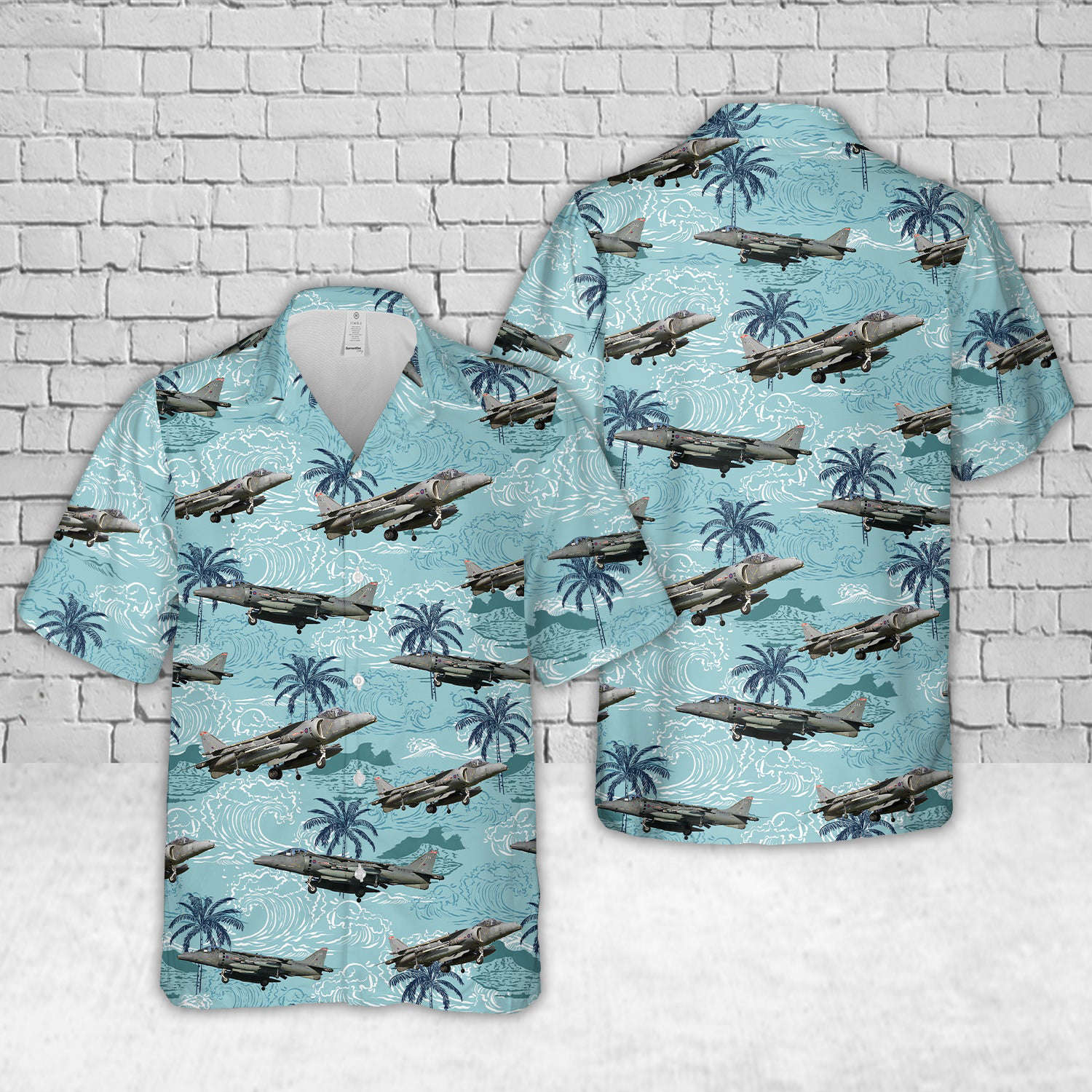 Royal Air Force British Aerospace Harrier Hawaiian Shirt Gift for Men Dad Father Gift for Men Dad Father
