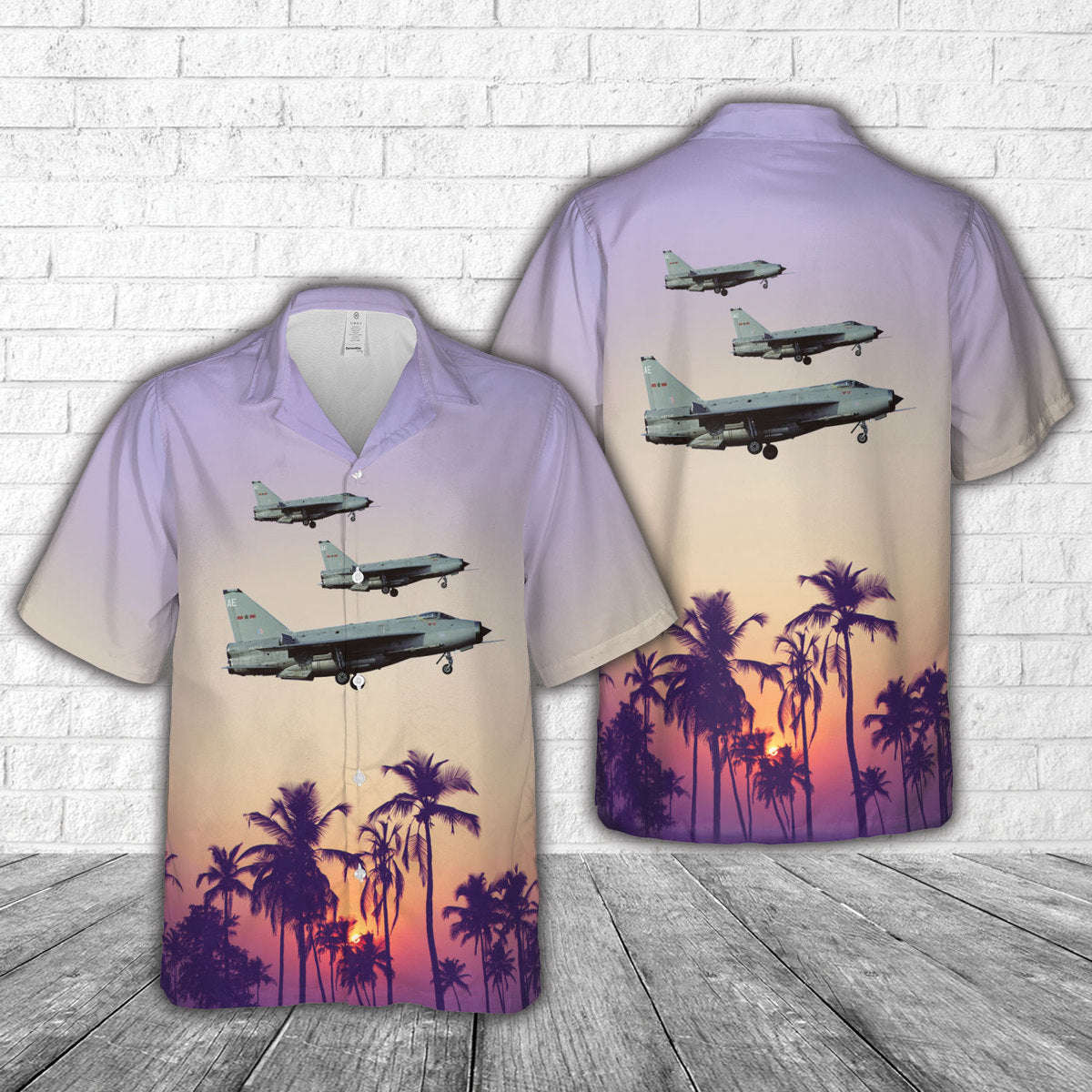 Royal Air Force English Electric Lightning F6 Hawaiian Shirt Gift for Men Dad Father Gift for Men Dad Father