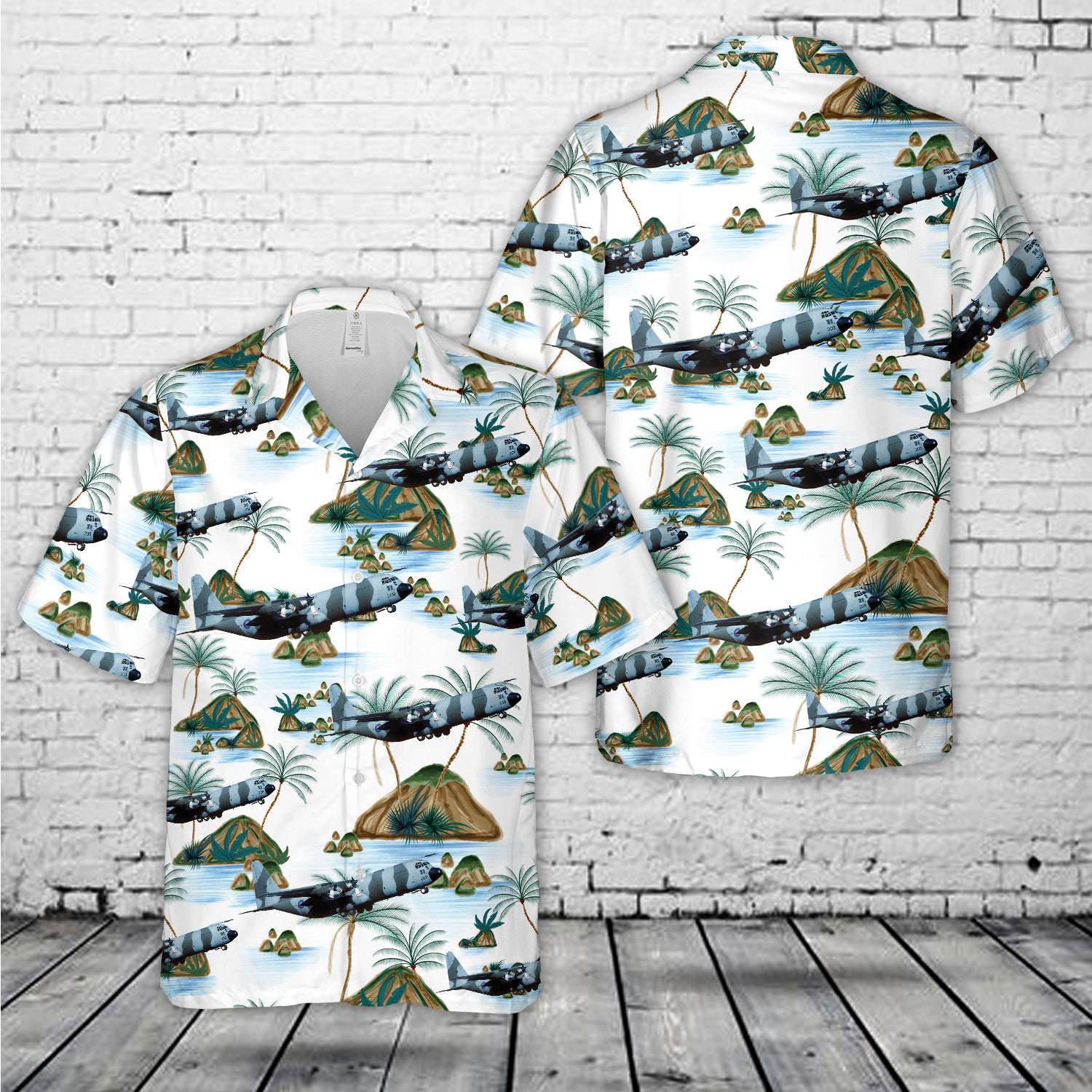 Royal Air Force Lockheed C-130K Hercules Hawaiian Shirt Gift for Men Dad Father Gift for Men Dad Father