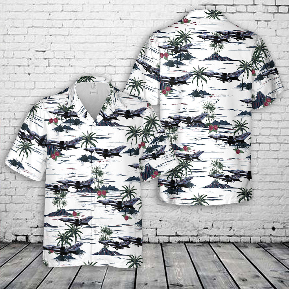 Royal Air Force (RAF) Panavia Tornado GR.1 Hawaiian Shirt Gift for Men Dad Father Gift for Men Dad Father