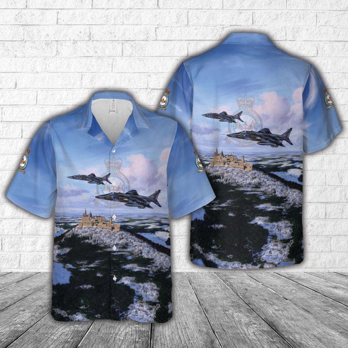 Royal Air Force Sepecat Jaguar GR.1 of No. 14 Squadron RAF Hawaiian Shirt Gift for Men Dad Father Gift for Men Dad Father