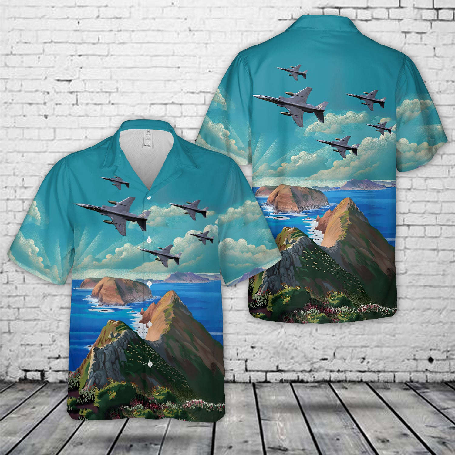 Royal Air Force Sepecat Jaguar T2A Hawaiian Shirt Gift for Men Dad Father Gift for Men Dad Father